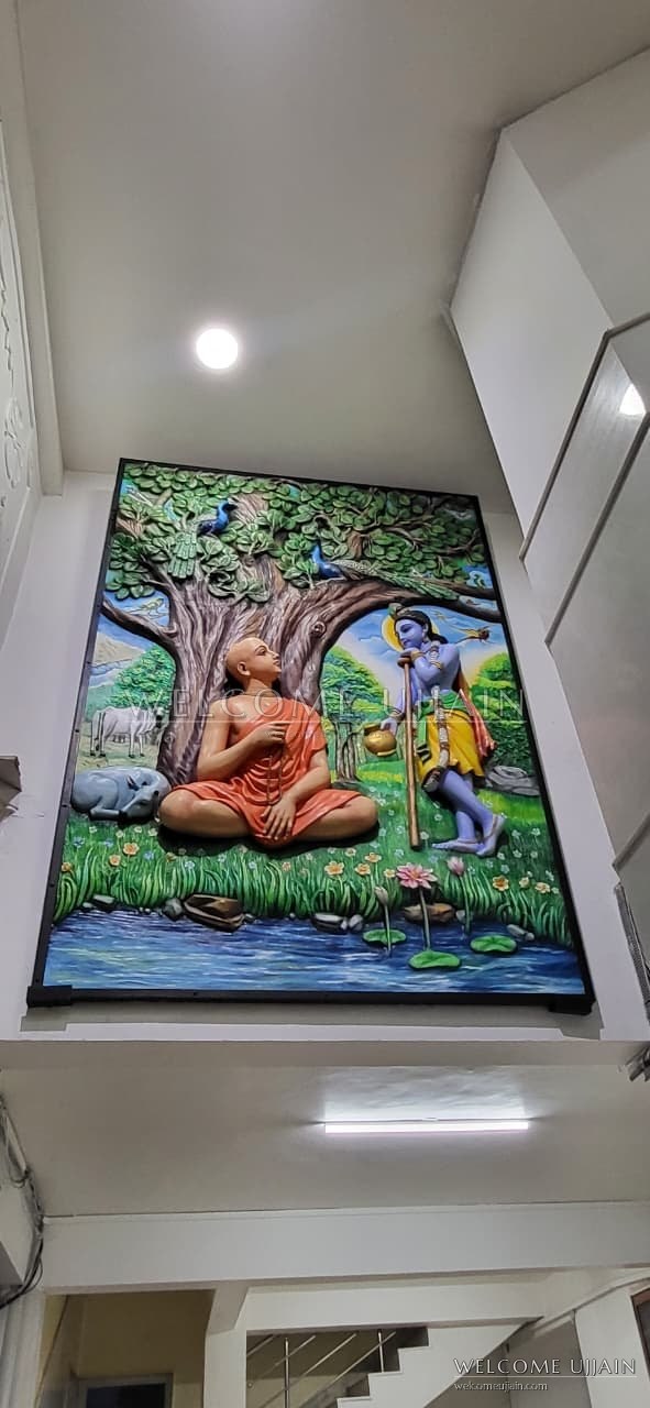 ISKCON Sri Sri Radha Madan Mohan Mandir — At the ISKCON temple, Ujjain