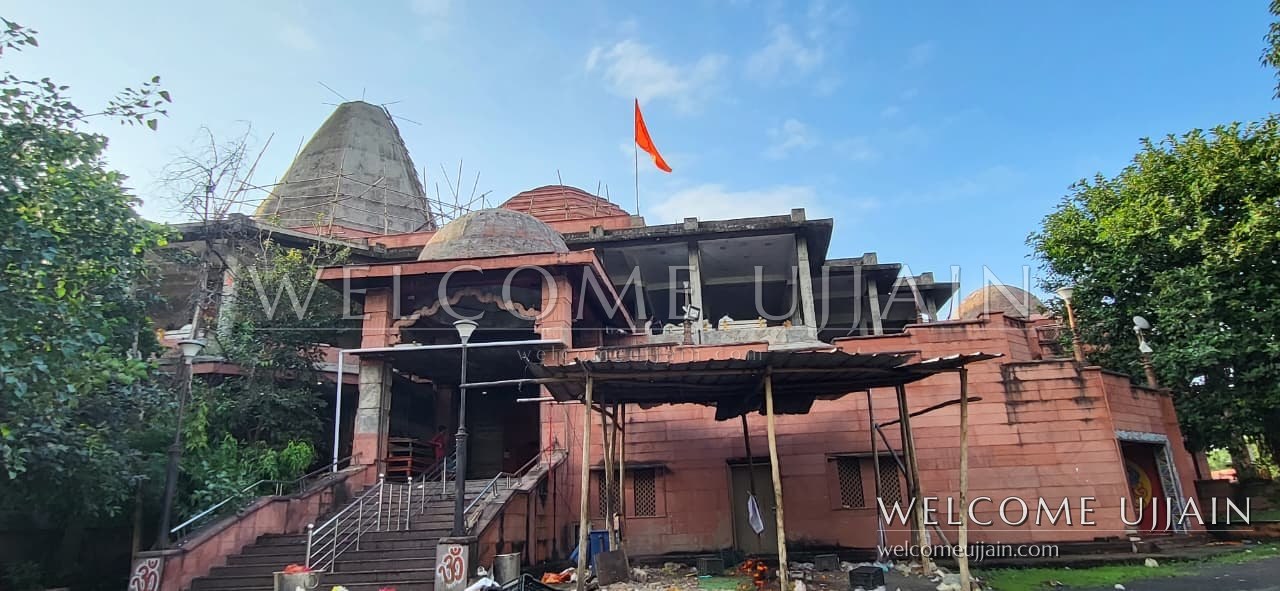 Mangalnath Temple — The Mangalnath temple complex, Ujjain